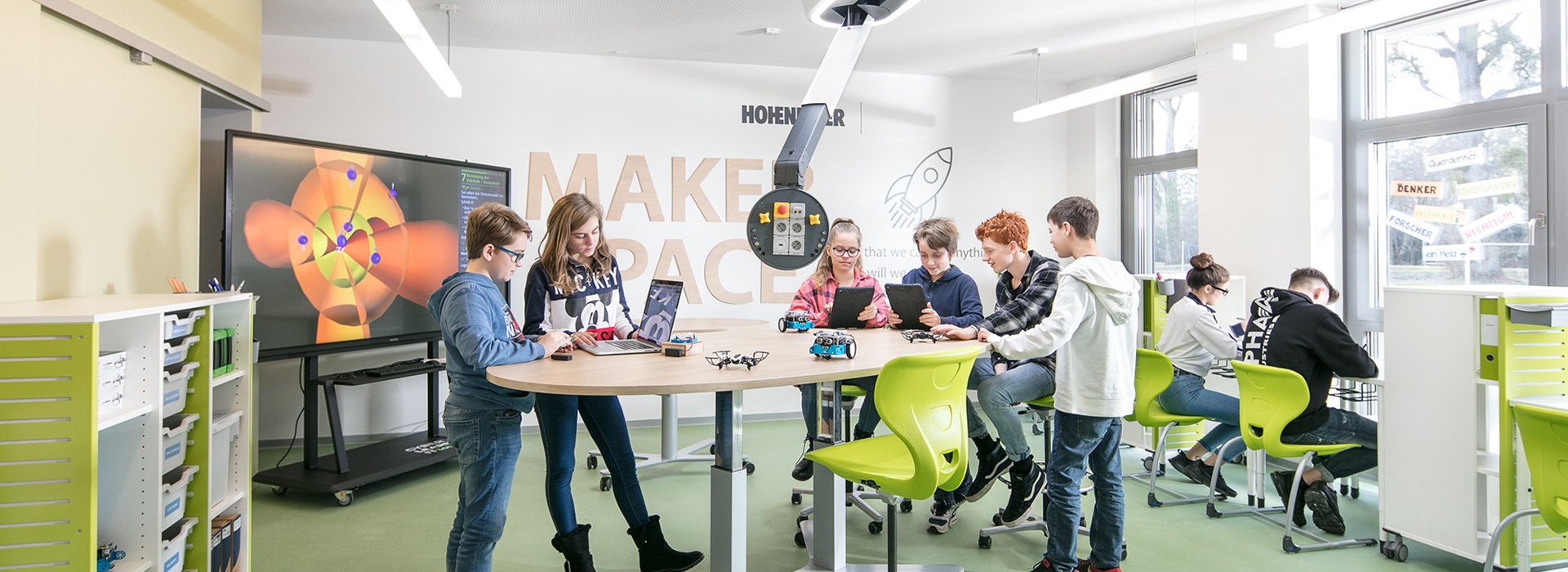 Image: Coding, Robotics & Bionics at Makerspace