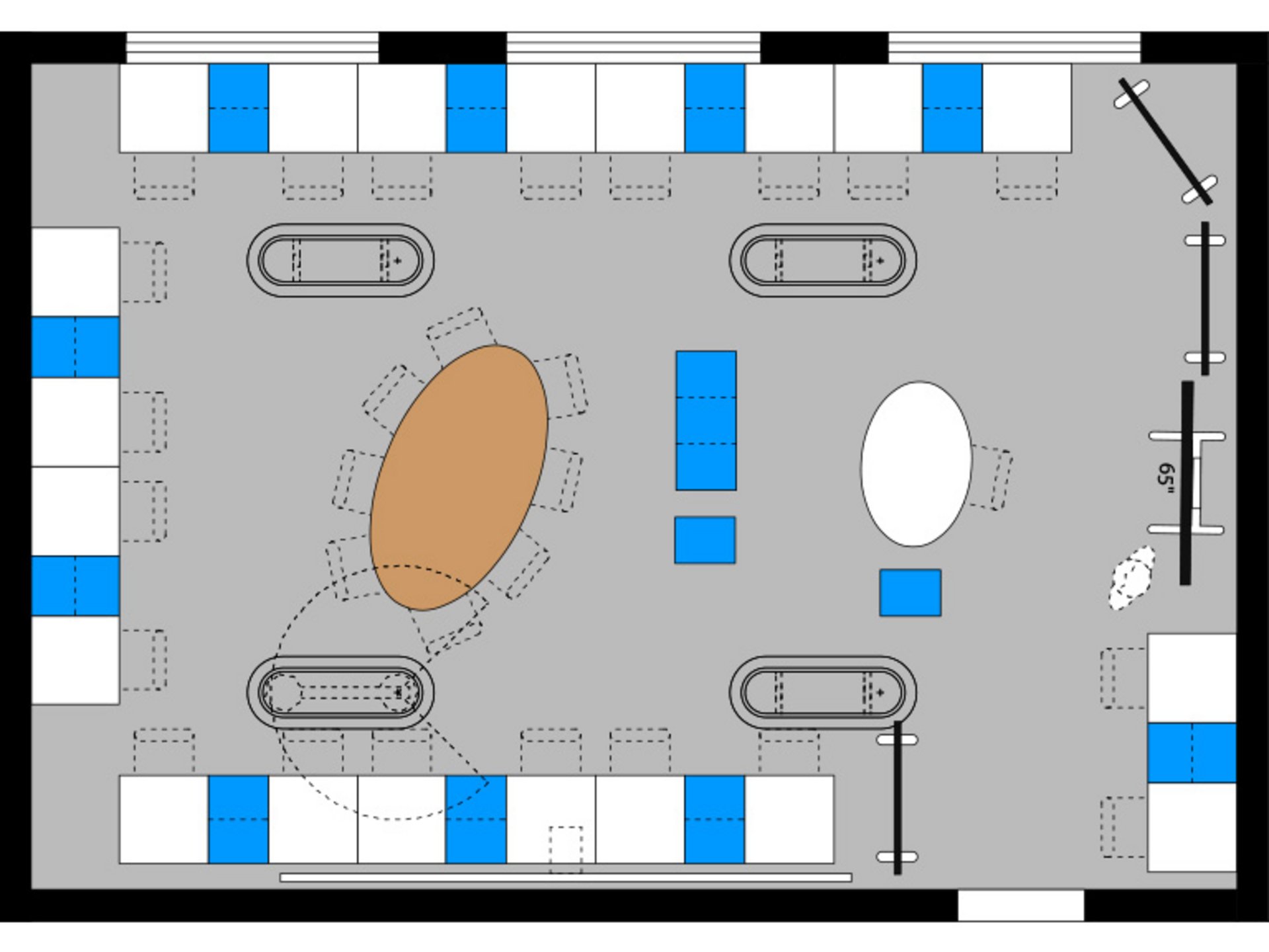 Image: Makerspace as learning room with individual work