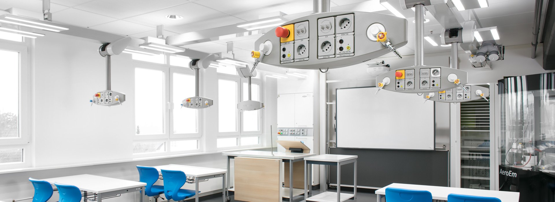 Image: Classroom with Medienlift