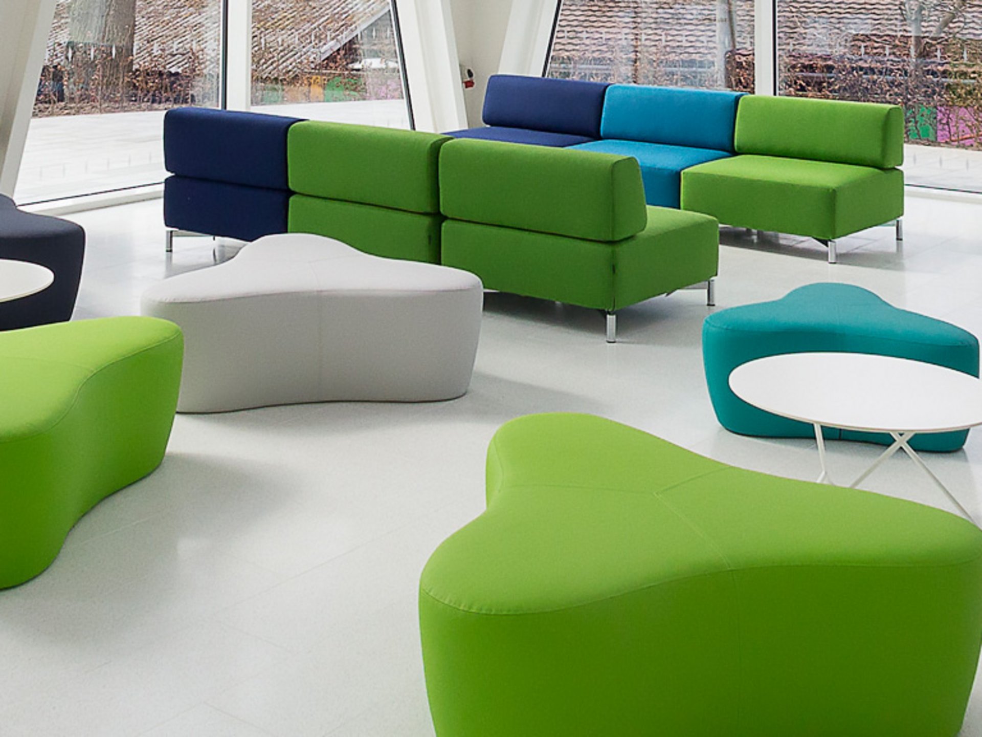 Image: Seating furniture fabric surface