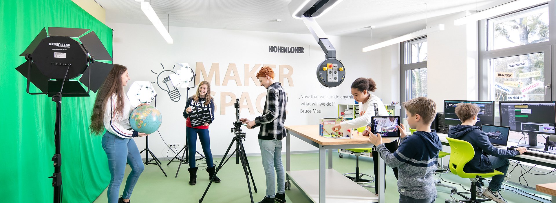 Image: Video Production at Makerspace